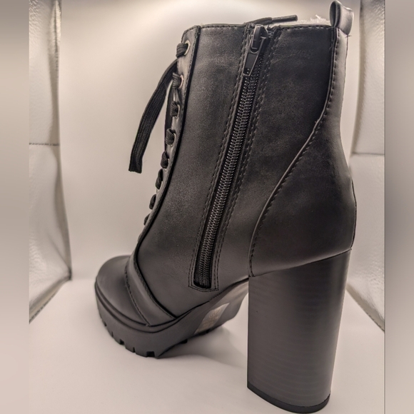MARCO REPUBLIC Boston Black Combat Boots - Picture 6 of 10